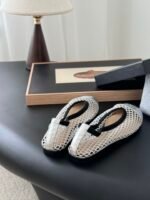 CHANEL Mesh Ballet Flats - Image 4