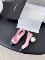 Chanel Pearl Heel Mary Janes - Image 5