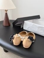 Chanel Pearl Camellia Flats - Image 4