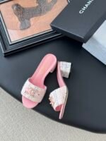 CHANEL Heeled Sandals - Image 6
