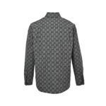 Gucci all-over jacquard plaid long-sleeved shirt - Image 3