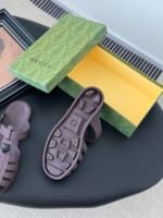 Gucci Rubber Fisherman Sandals - Image 3