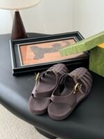 Gucci Rubber Fisherman Sandals - Image 3