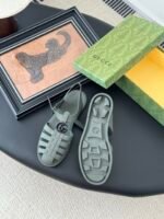 Gucci Rubber Fisherman Sandals - Image 3