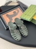 Gucci Rubber Fisherman Sandals - Image 4