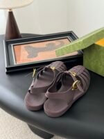 Gucci Rubber Fisherman Sandals - Image 4