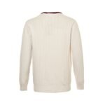 Gucci 24Fw Signature Letter Embroidered Cardigan Sweater - Image 3