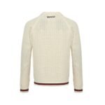 Gucci 24Fw Striped Chunky Knit Cardigan - Image 2