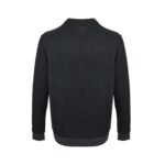 Prada patchwork faux two-piece sweater with small logo at the hem. - Image 2