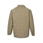 Gucci 25Fw GG Colorful Embroidered All-over Jacquard Canvas Chain Jacket - Image 3