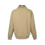 Burberry Check Collar Half-Zip Sweatshirt - Image 2