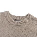 Dior 25Fw monogram jacquard crew neck sweater - Image 4