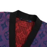 Louis Vuitton 25Fw monogram striped cardigan - Image 4