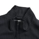 Acne Studios 25Fw Bow-embroidered Striped Jacket - Image 3