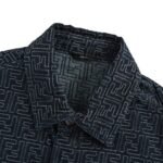 Fendi 25Fw All-over FF Jacquard Denim Jacket - Image 4