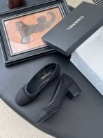 Chanel Raffia Ballet Flats - Image 6