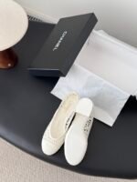 Chanel Raffia Mary Jane Block Heels - Image 3