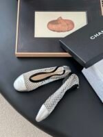 CHANEL Mesh Ballet Flats - Image 6