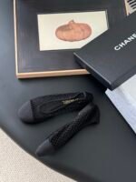 CHANEL Mesh Ballet Flats - Image 6