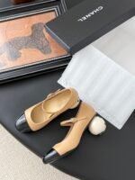 Chanel Pearl Heel Mary Janes - Image 6
