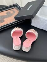 CHANEL Heeled Sandals - Image 4