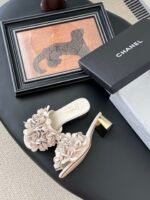 CHANEL Heeled Sandals - Image 6