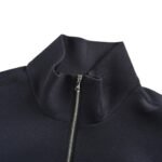 Gucci 25Fw Embroidered Logo Space Cotton Suit Half-Zip Sweatshirt - Image 4