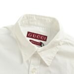 Gucci 25Fw Embroidered Logo Shirt - Image 4