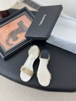 Chanel Block Heel Sandals - Image 3
