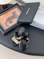 Chanel Block Heel Sandals - Image 3