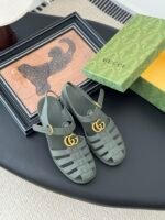 Gucci Rubber Fisherman Sandals - Image 2