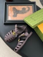 Gucci Rubber Fisherman Sandals - Image 5
