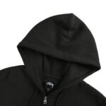 Stussy Waffle Enzyme Washed Zipper Jacket - Image 4