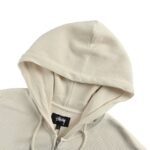 Stussy Waffle Enzyme Washed Zipper Jacket - Image 4