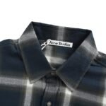 Acne Studios 25Fw Check Flannel Shirt - Image 4