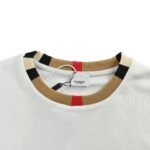 Burberry Logo Check Patchwork Crew Neck Sweatshirt - Image 5