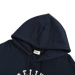 Celine 25Fw Embroidered Logo Hoodie - Image 5