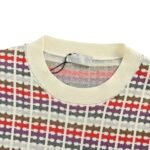 Dior 25Fw Colorful Striped Jacquard Crew Neck Sweater - Image 4