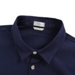Dior25Fw Collaboration Embroidered Logo Canvas Shirt Jacket - Image 4