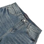 Louis Vuitton 23Fw Back Pocket Graffiti Letter Jeans - Image 4