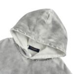 Louis Vuitton Cloud Logo Cutout Appliqué Embroidery Washed Hoodie - Image 4