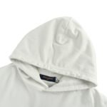 Louis Vuitton Cloud Denim Logo Applique Embroidered Washed Hoodie - Image 5