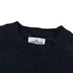 Stone Island Embroidered Logo Crew Neck Sweater - Image 4
