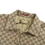Gucci 25Fw GG Colorful Embroidered All-over Jacquard Canvas Chain Jacket - Image 4