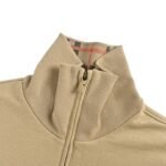 Burberry Check Collar Half-Zip Sweatshirt - Image 4