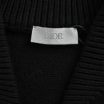 Dior signature letter embroidered zip-up sweater cardigan - Image 5
