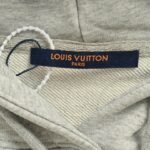 Louis Vuitton 25Fw Rhinestone Logo Hoodie - Image 4
