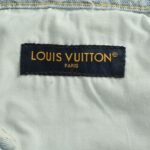 Louis Vuitton Tyler collaboration monogram jacquard embroidered jeans - Image 4