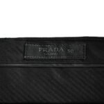 Prada 25ss stretch trousers with triangular label on the back pocket - Image 5