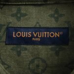Louis Vuitton Green All-over Print Work Shirt Jacket - Image 5